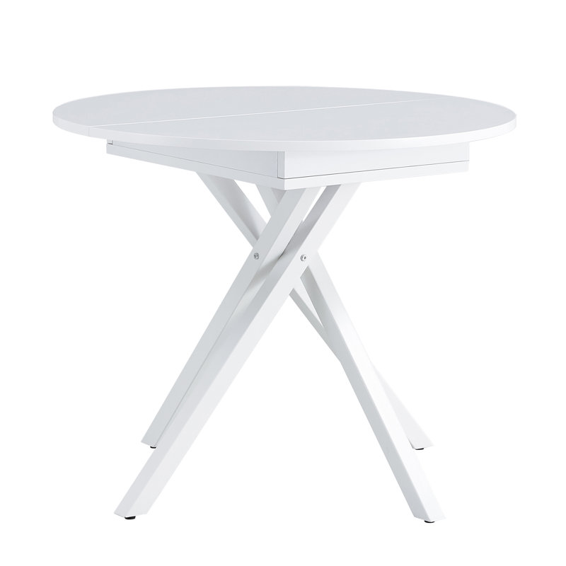 Beniah Extendable Metal Base Dining Table