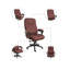 Brayden Studio Linen Executive Chair