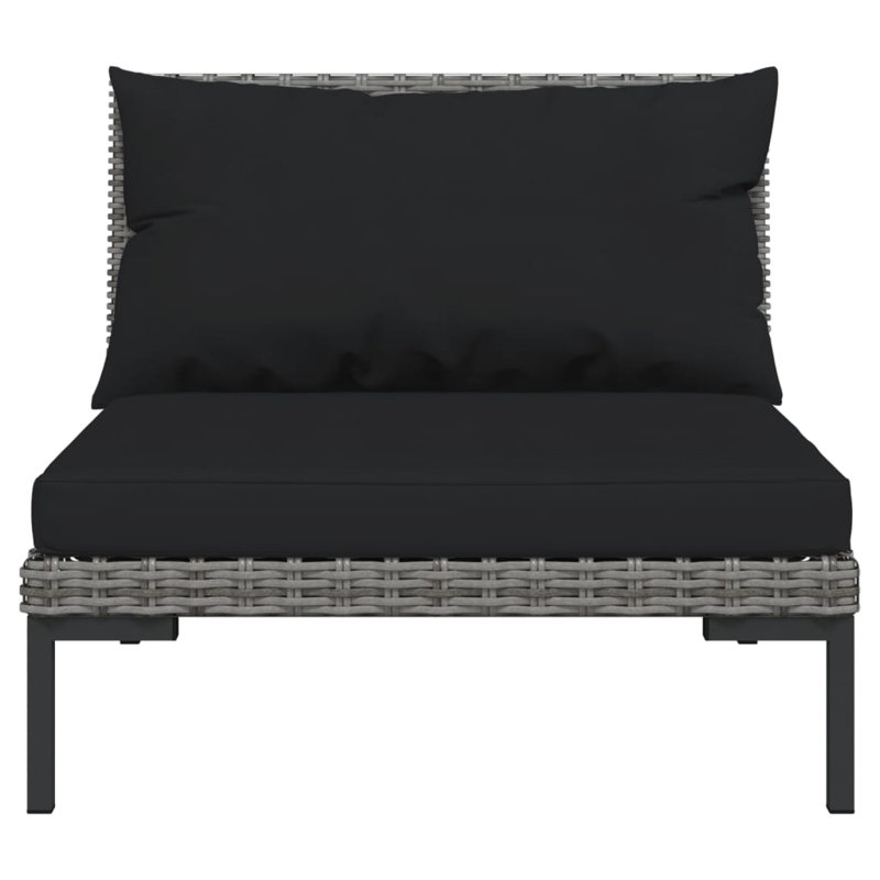 Leeda 280cm Wide Outdoor Patio Sectional with Cushions