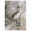 Tapis moderne et abstrait vert doré-106869740