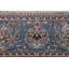 Tapis de salon traditionnel en soie à motif floral 6 x 9