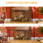 4 Panel Metal Fireplace Screen