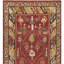 Wool Oriental Area Rug in Black/Red/Beige/Green-521868288