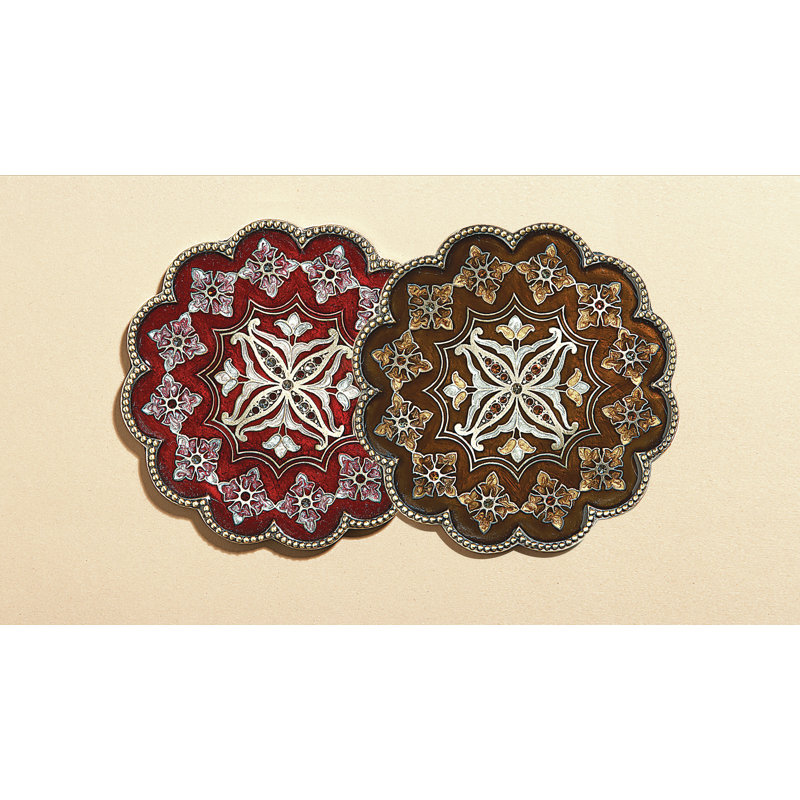 Metal Coaster, Brown