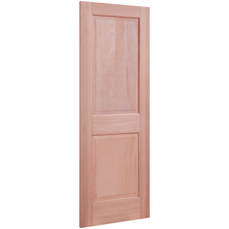 Porte standard à panneaux en bois brut, 24 po x 80 po