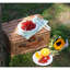 Panier en osier, service pour 2