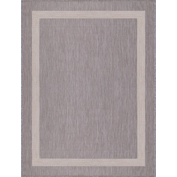 Wade Logan® Waikiki Gray Indoor/Outdoor Rug & Reviews | Wayfair