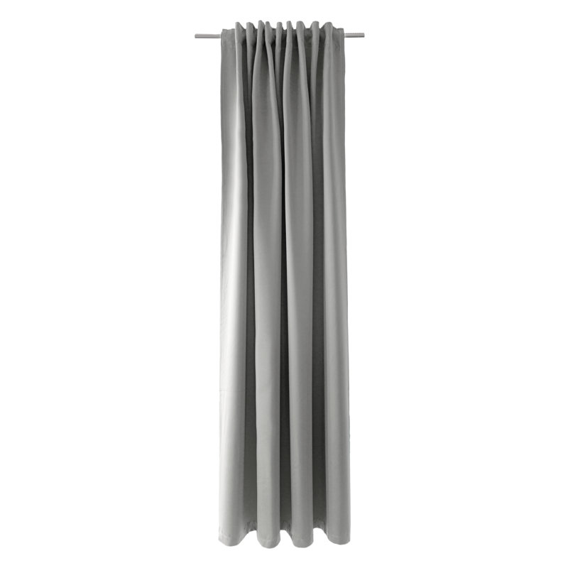 Room Darkening Curtain, hellgrau