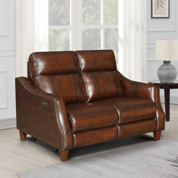 Lark Manor Rinker Leather Recliner & Reviews | Wayfair