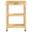 Kitchen Trolley MONZA 60X40x90 Cm Solid Wood Pine-1831165916