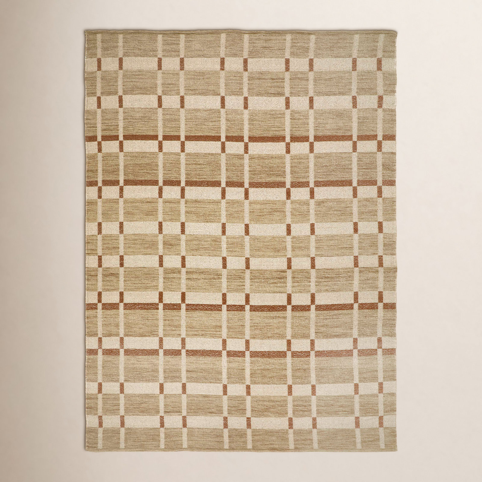 Flatweave Wool Rug, Rectangle 8'9" x 11'9"