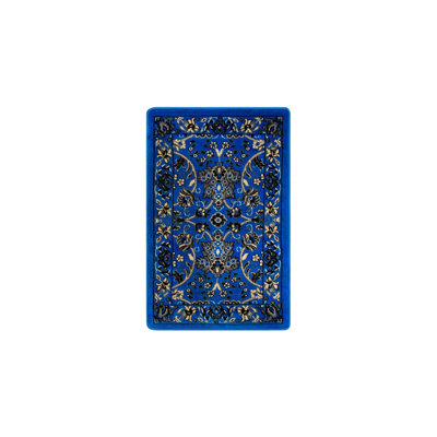Hanan Bright Blue Area Rug