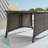 Rectangular Glass Outdoor Coffee Table , 45.7 " W 28 " D