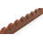 4ft. Red SmartLoc Scallop Rubber Landscape Lawn Edging