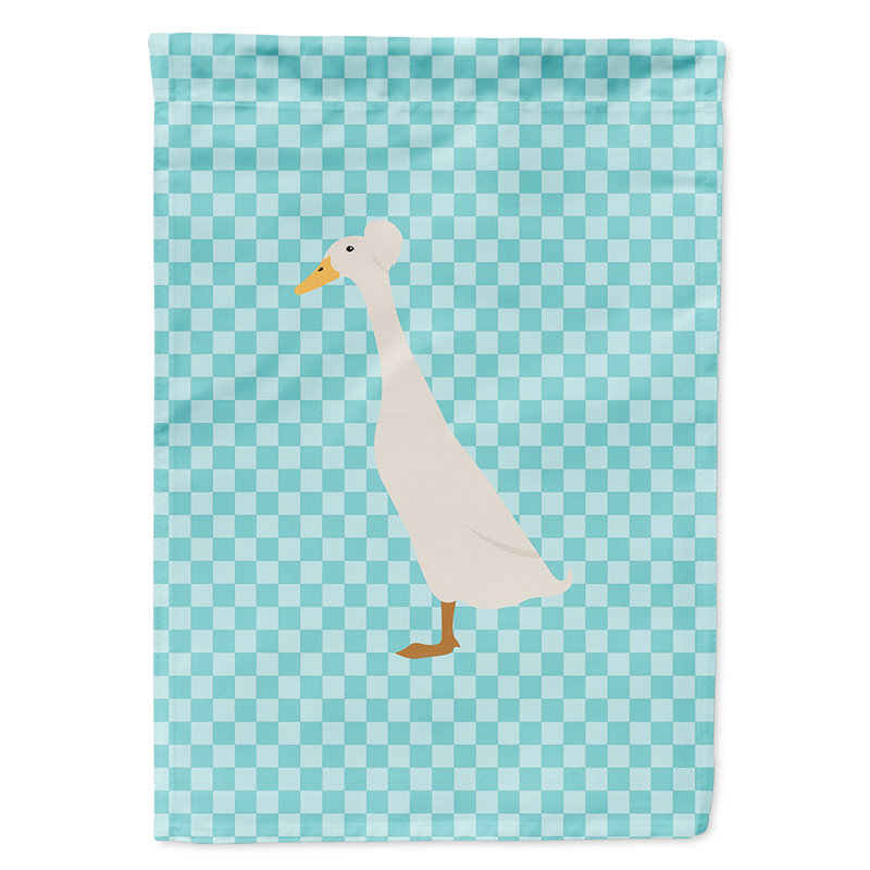Le coprocesseur à 2 côtés 40 x 28 po bali canard drapeau maison, Bleu