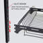 Stainless Steel Two Tier Dish Rack