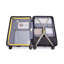 19 po + 3 pièces Sac de rangement doublé, bagage à main trois pièces, valises à roulettes, valise de transport légère en ABS, bagage rigide-130040156