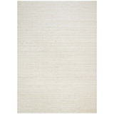Wool Area Rug in Beige