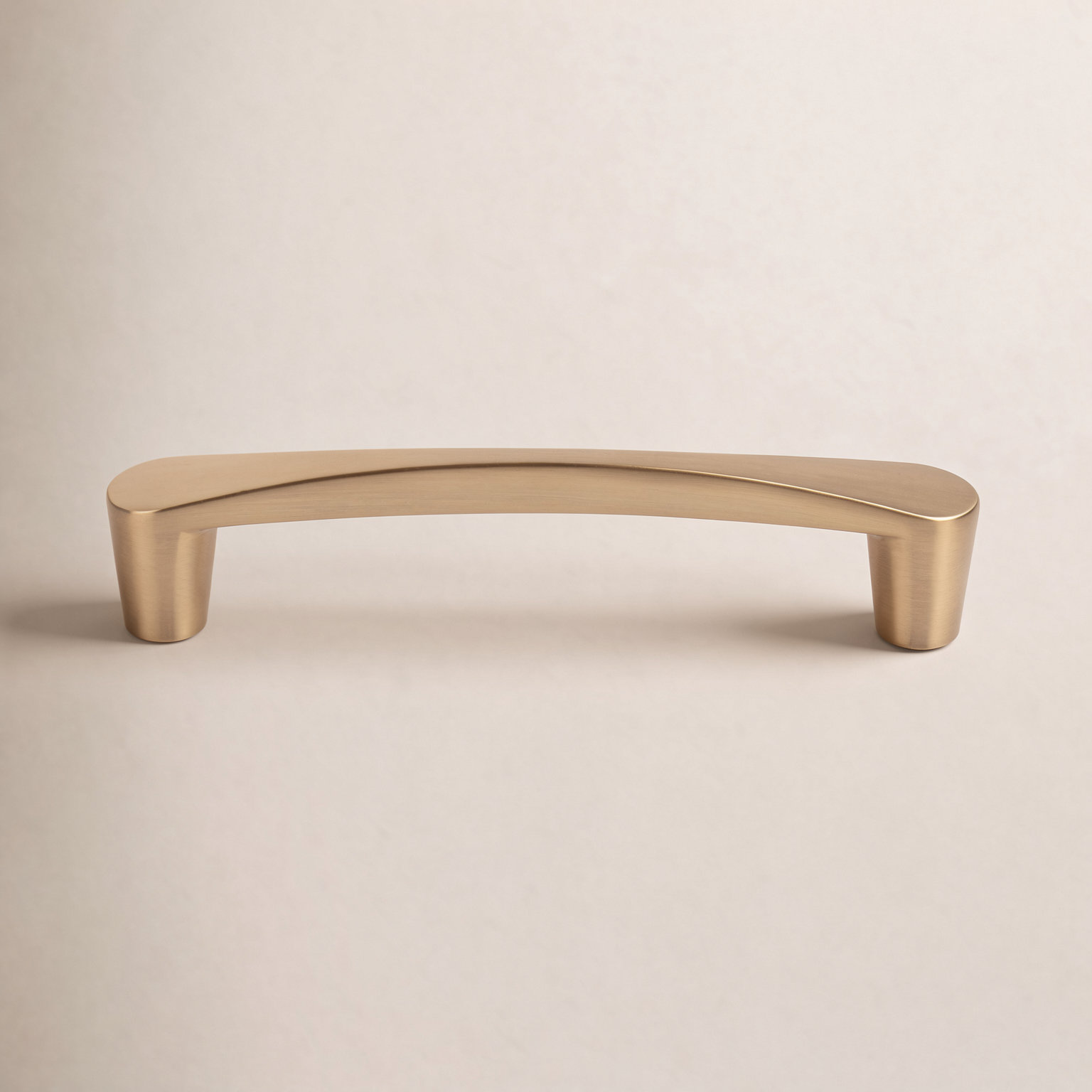Nouveau 5" Bar Cabinet Pull, Honey Bronze