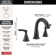 Broadmoor Widespread Pull Out Sprayer Bathroom Faucet, 2-handle Bathroom Sink Faucet with Drain