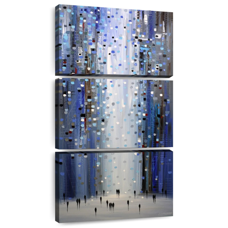 Urban Lights, 27" H x 12" W