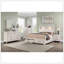 Transitional Style 1Pc Chest English Dovetail Five Drawers Simple Design Curve Handles White Finish-1515638511