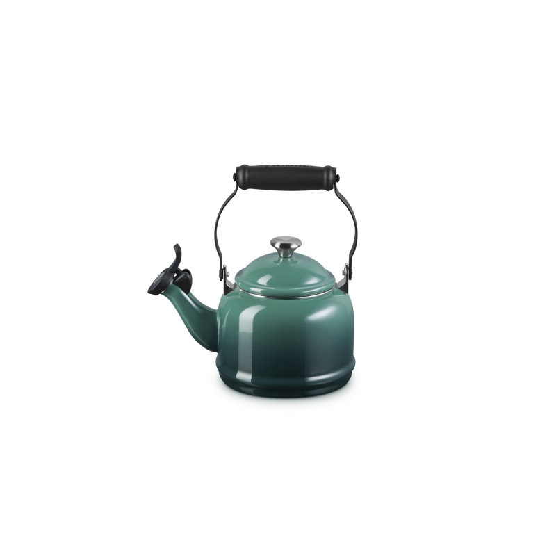 Demi 1.25 Qt. Enamel on Steel Tea Kettle, Artichaut