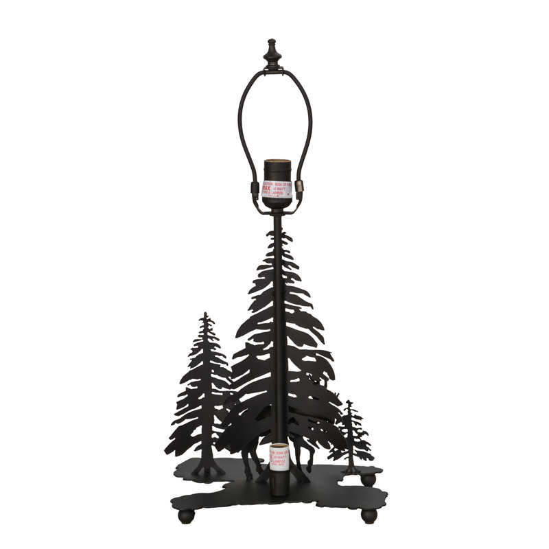 Rustic Lodge Table Lamp