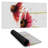 Two pink daisies - 15.75"x31.50" Desk mat