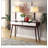 Espresso and White 2-drawer Sofa Table
