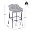 Set Of 2 Outdoor Patio Rope Barstool-563940374
