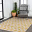Tapis jaune / crème Drora-1274563269
