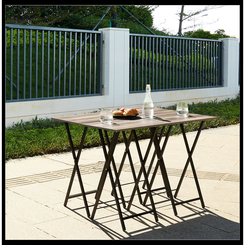 Jaswant 18.9'' Rectangular Folding Table