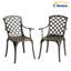 Ensemble de 2 chaises bistro d'extérieur