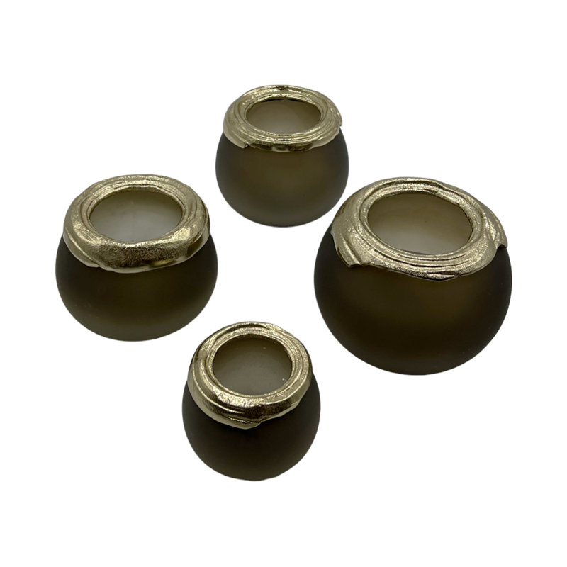 Collection de 4 vases de table Santara