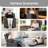  Recliner Chair, 360° Swivel Rocker Recliners For Living Room, Small Recliner For Small Spaces, Fabric Manual Recliners With Side Pockects-725077898