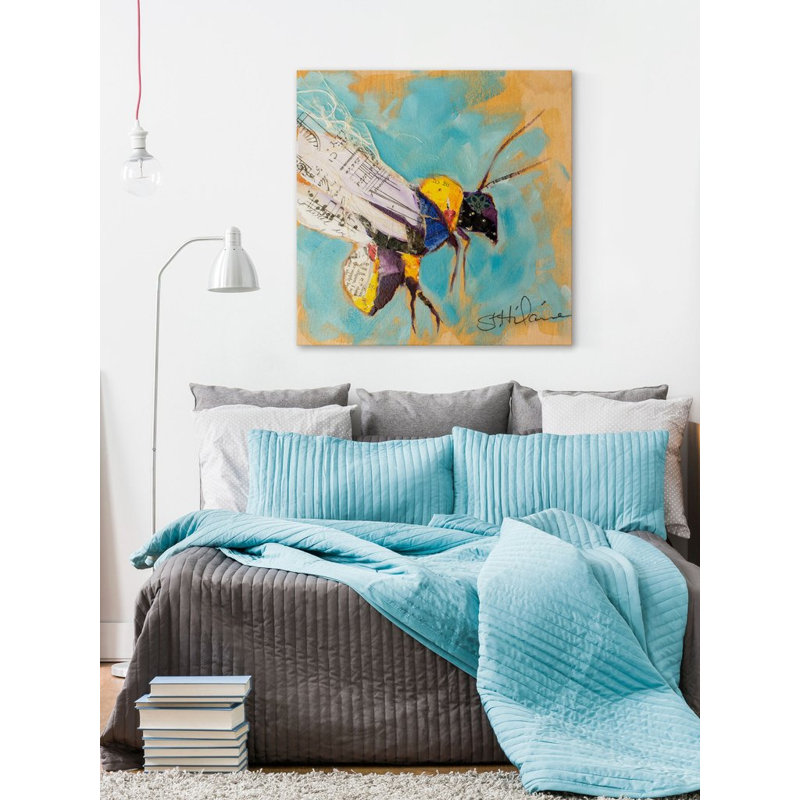 Elizabeth St. Hilaire - Wrapped Canvas Painting, 101cm H x 101cm W x 3.81cm D
