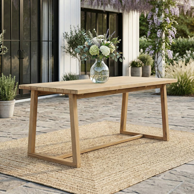 Table d'extérieur pour patio, cour arrière, jardin