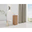 12 Inch Freestanding Small Storage Cabinet With Soft Close Doors And Durable Plywood Construction