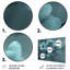  «Blue Cherry Blossom Raindrop Reflection - Cherry Blossom Wall Decor»-938395443-968809838