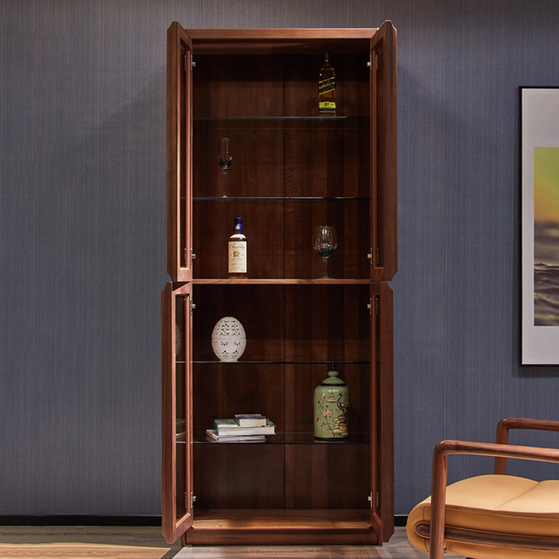 High quality solid wood bookcase