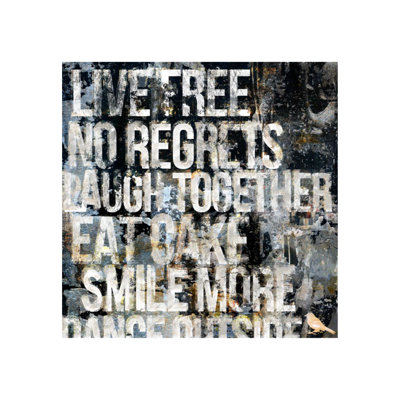 Bucket List II by Austin Beiv- Textual Art