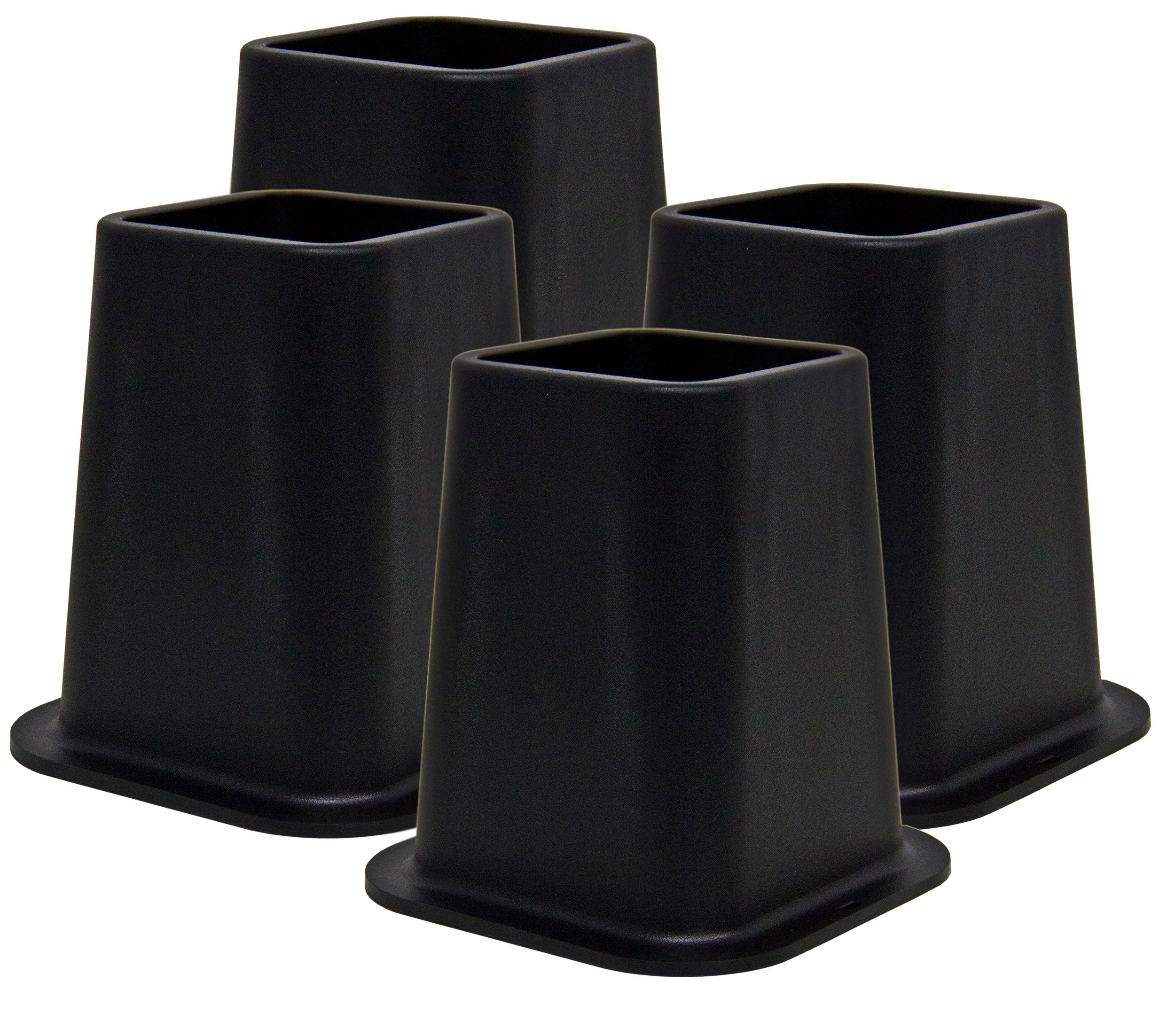 Alwyn Home Heavy Duty Bed Risers - Furniture Risers 6 Inch Heavy Duty ...