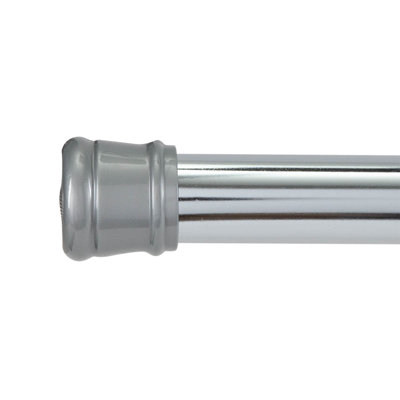 TENSION 2'' Straight Tension Shower Curtain Rod
