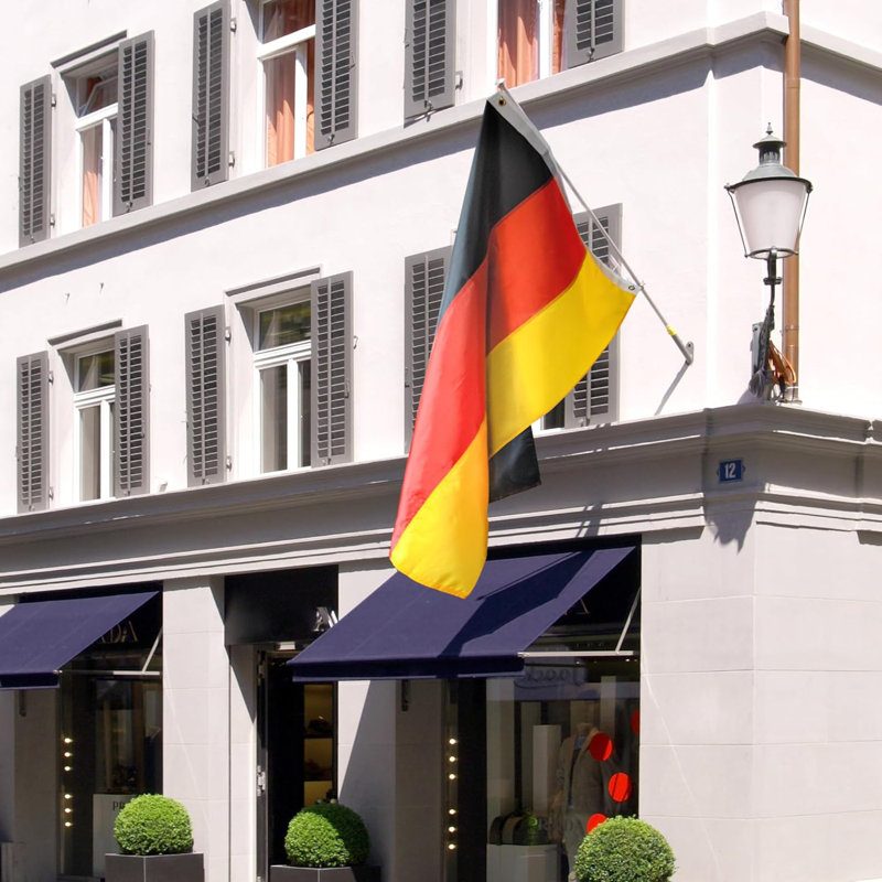 Drapeau de maison en polyester brodé 36 po x l 36 po EverStrong Series