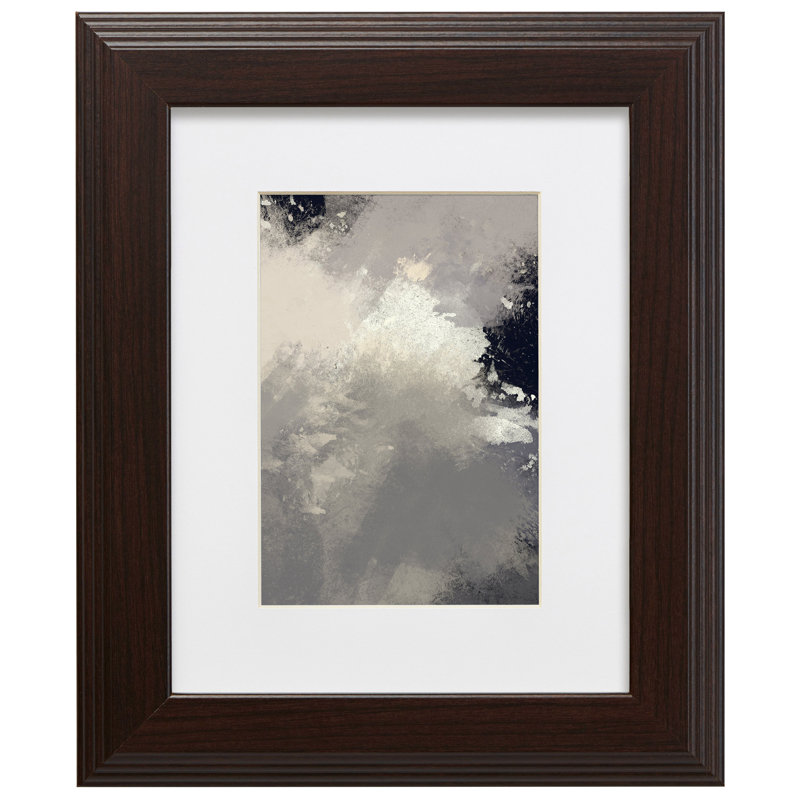 Cadre photo simple Ravenna, 20 po x 30 po, Imbuia, 24 po x 36 po emmêlé à 20 po x 30 po