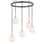Luminaire suspendu rectangulaire 5 lumières grappe Thiede-1839415957-1838677248