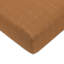 Burnt Sienna Muslin Crib Sheet