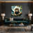 Wildlife Tarsier Green Canvas Wall Art