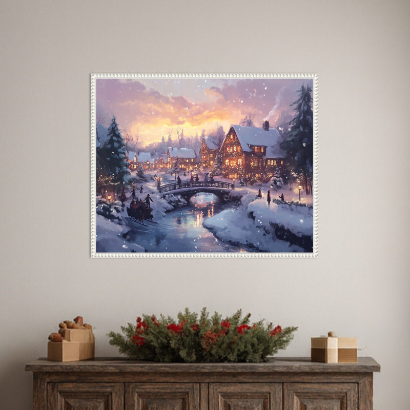 Reproduction d'art sur toile encadrée